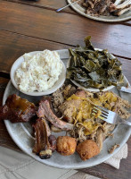 Green River Barbeque food