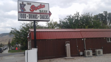 The Soda Barn outside