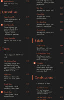 Taco Dog menu