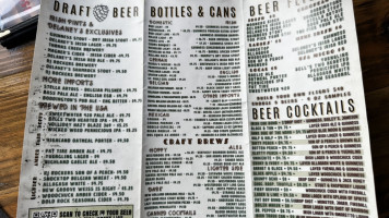 Delaney's Irish Pub menu