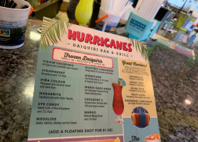 Hurricanes Daquiri Grill food