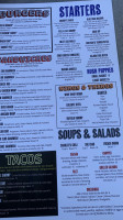 Dead Dog Saloon menu