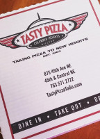 Tasty Pizza Hangar 45 menu