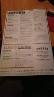 Twin Peaks Greenville menu