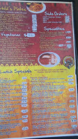 Fiesta Grill menu