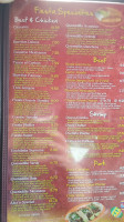 Fiesta Grill menu