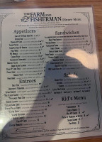 The Farm And Fisherman Tavern Market menu