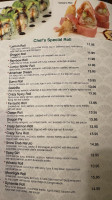 Sumo Japanese Hibachi Sushi menu