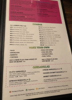 Frontera Mexican Kitchen menu