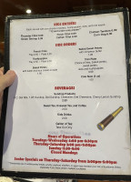 Riverside Fish House menu