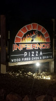 Inferno's Wood Fired Oven Spirits food