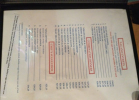 Nagano Japanese Steakhouse And Sushi menu