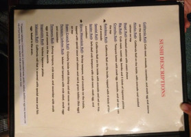 Nagano Japanese Steakhouse And Sushi menu