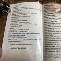 Price's Bbq menu