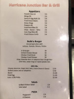 Hurricane Junction And Grill menu