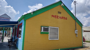 Merhaba Shawarma outside