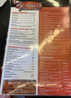 Thomahawk Deli Grill menu