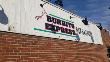 Paul's Burrito Express food