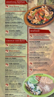 La Cabaña menu