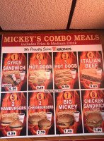 Mickey's Hot Dogs food