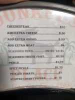 Corinne's Place menu