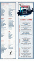 Pierson's Grille Spirits menu