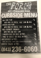 The Porch In Socastee menu