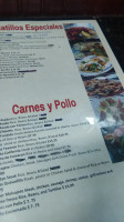 Karlitos Mariscos menu