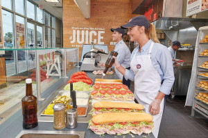 Jersey Mike's Subs food