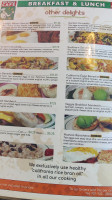 Eel River Cafe menu