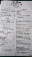 Eel River Cafe menu