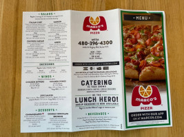 Marco's Pizza menu