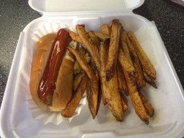 The Great American Hot Dog House food