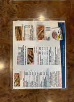 The Great American Hot Dog House menu