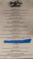 Black Rose Public House menu