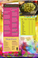 La Hacienda menu