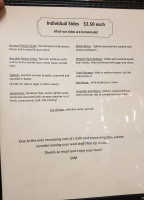 The German Table menu