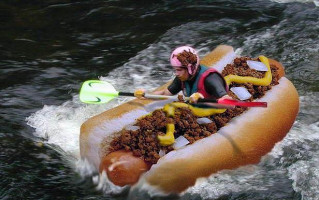 The Great American Hot Dog Seafood food