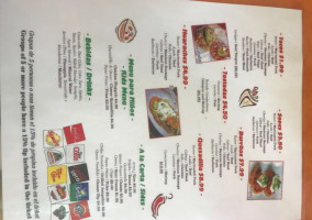 Taqueria La Mexicana menu