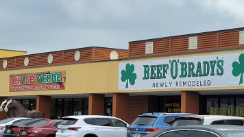 Beef 'o ' Brady 's food