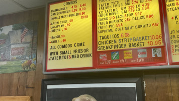 Casey's menu