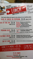 Jockamo Upper Crust Pizza menu