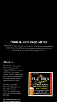 Flat Rock Bistro Cinema food