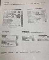 Belk Country Kitchen menu