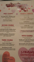 The Melting Pot menu