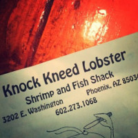 Knock Kneed Lobster food