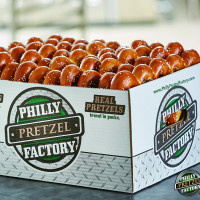 Philly Pretzel Factory food