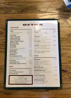 Otto's menu