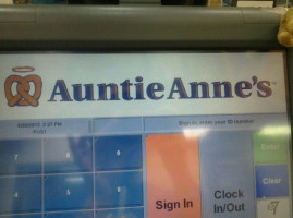 Auntie Anne's food