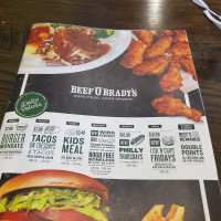 Beef 'o ' Brady 's food